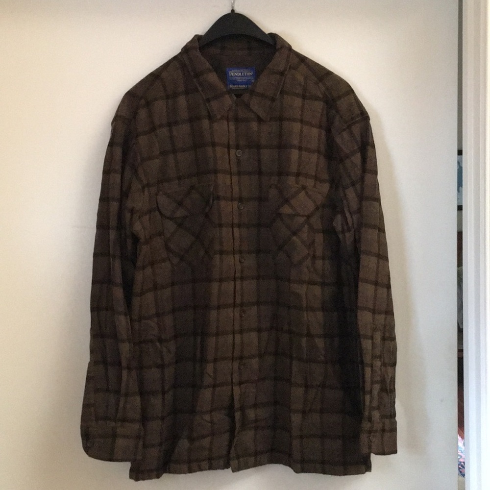 Pendleton Men’s XL Board Shirt JAC Longsleeve Wool